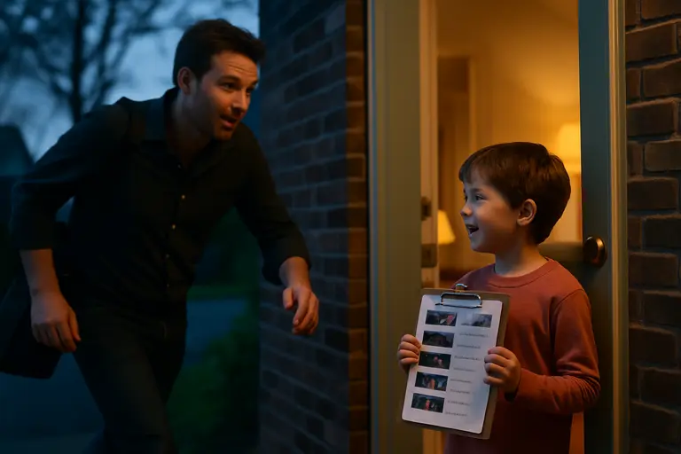 Calendar pages marked with television premiere dates and midseason notes