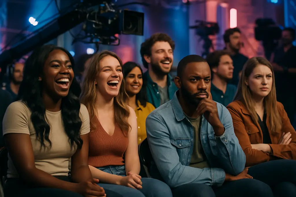 Relationship Rehab audience watching a reality TV spinoff from a living room sofa
